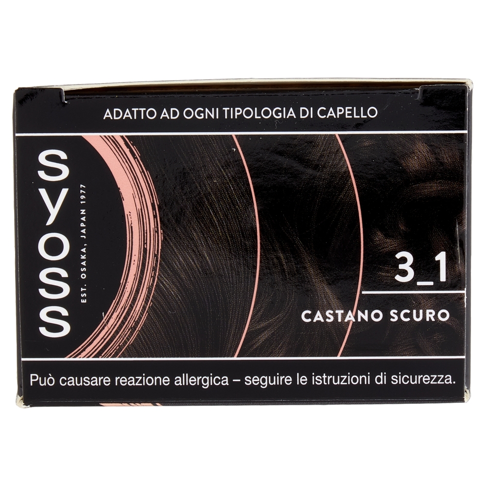 Syoss By Palette Colorazione Permanente 3_1 Castano Scuro